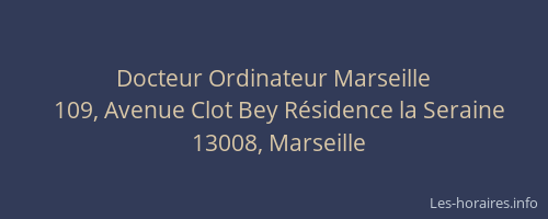 Docteur Ordinateur Marseille