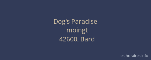 Dog's Paradise