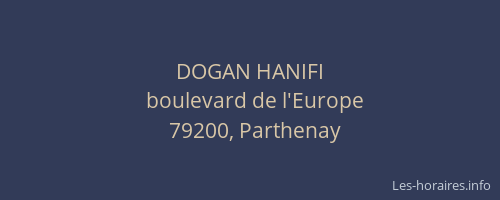 DOGAN HANIFI
