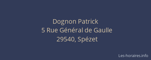 Dognon Patrick