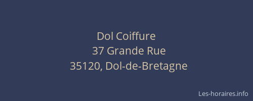 Dol Coiffure