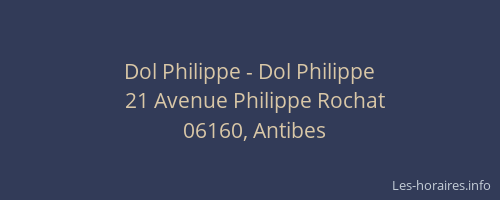 Dol Philippe - Dol Philippe