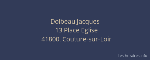 Dolbeau Jacques
