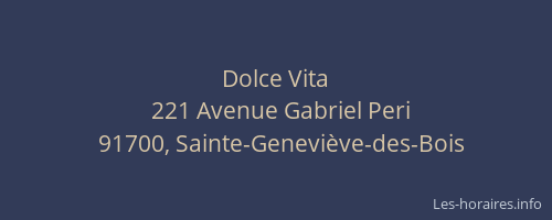 Dolce Vita