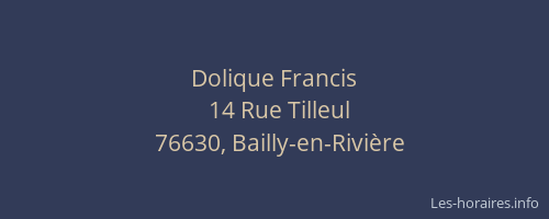 Dolique Francis