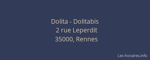 Dolita - Dolitabis