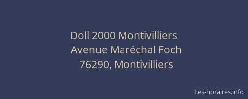 Doll 2000 Montivilliers
