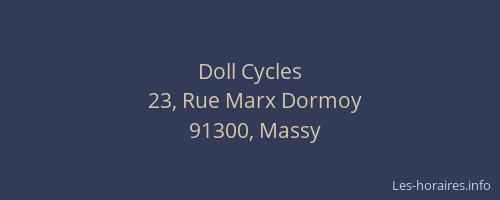 Doll Cycles