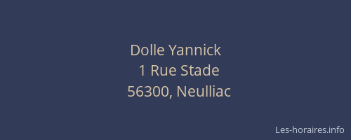 Dolle Yannick