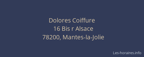 Dolores Coiffure