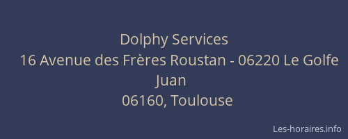 Dolphy Services