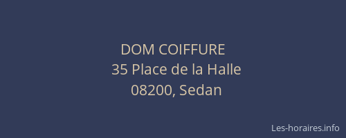 DOM COIFFURE