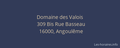 Domaine des Valois
