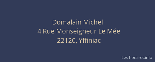 Domalain Michel