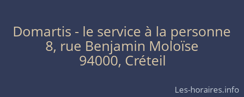 Domartis - le service à la personne