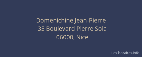 Domenichine Jean-Pierre