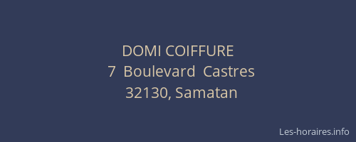 DOMI COIFFURE
