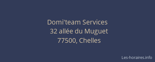 Domi'team Services