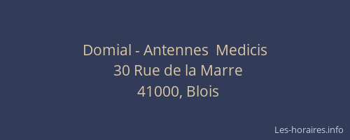 Domial - Antennes  Medicis