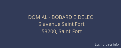 DOMIAL - BOBARD EIDELEC