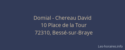 Domial - Chereau David