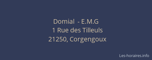 Domial  - E.M.G