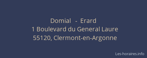 Domial   -  Erard