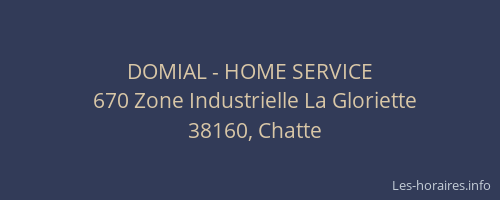 DOMIAL - HOME SERVICE