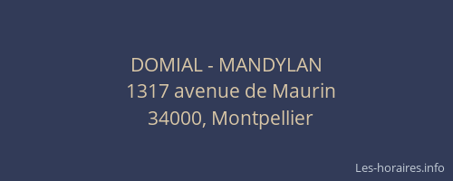 DOMIAL - MANDYLAN