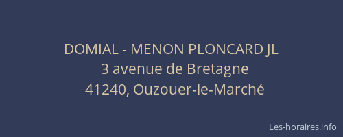 DOMIAL - MENON PLONCARD JL