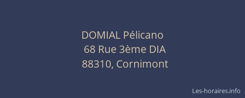 DOMIAL Pélicano