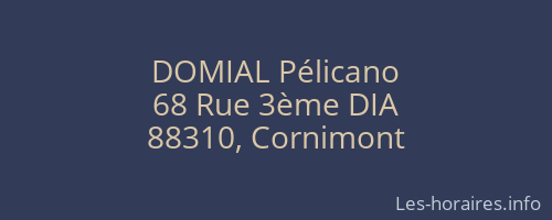 DOMIAL Pélicano