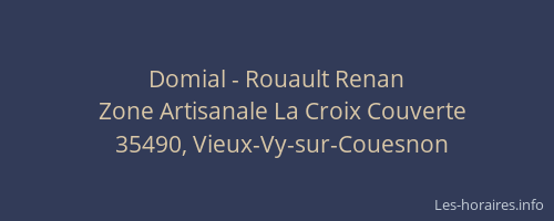 Domial - Rouault Renan