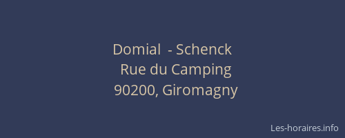 Domial  - Schenck
