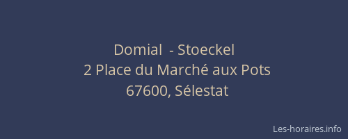 Domial  - Stoeckel