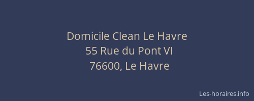 Domicile Clean Le Havre