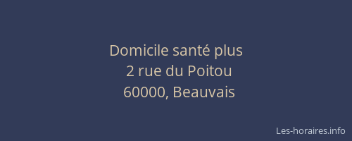 Domicile santé plus