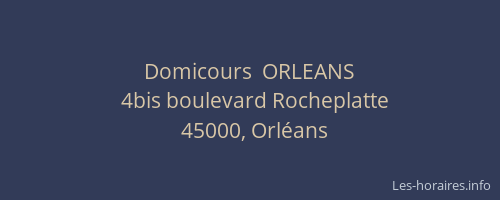 Domicours  ORLEANS