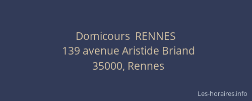 Domicours  RENNES