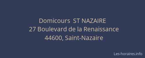 Domicours  ST NAZAIRE