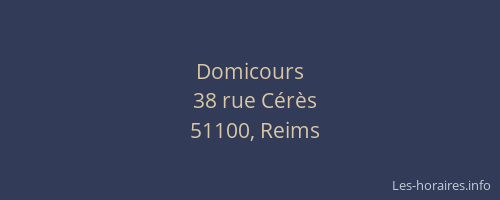 Domicours