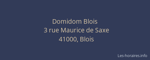 Domidom Blois