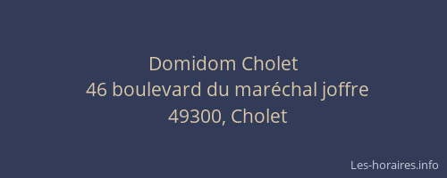 Domidom Cholet