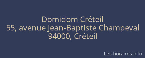 Domidom Créteil