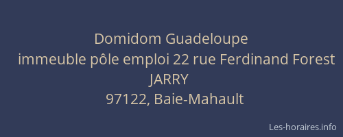 Domidom Guadeloupe
