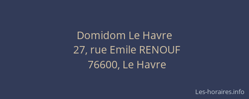 Domidom Le Havre