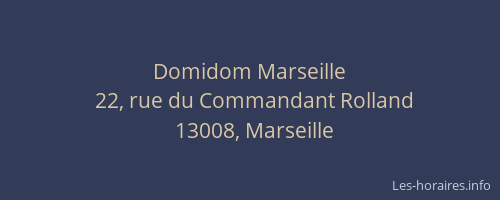 Domidom Marseille