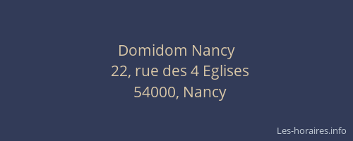Domidom Nancy