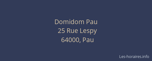 Domidom Pau