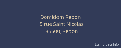 Domidom Redon